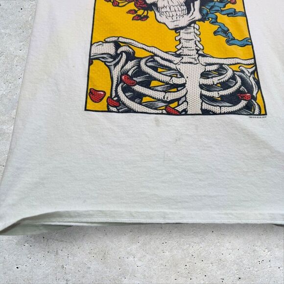 Bertha Pop Art Grateful Dead Shirt - Liquid Blue Have a Grateful Day T-shirt XL - Picture 5 of 11